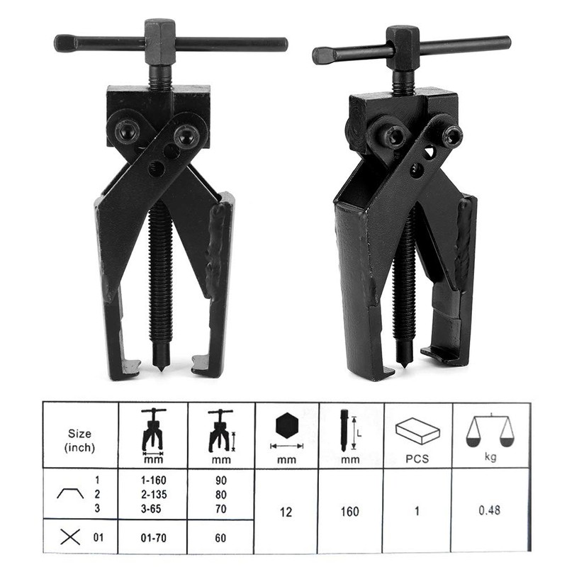 Bearing Gear Puller, 2 Jaw Bearing Puller, Bearing Removal Tool,