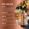 COPPER CONCEPT Copper Oil Dispenser for Kitchen, Handmade Olive Oil