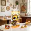2 Pack 16 Oz Bee Themed Acrylic Snow Globe Tumbler