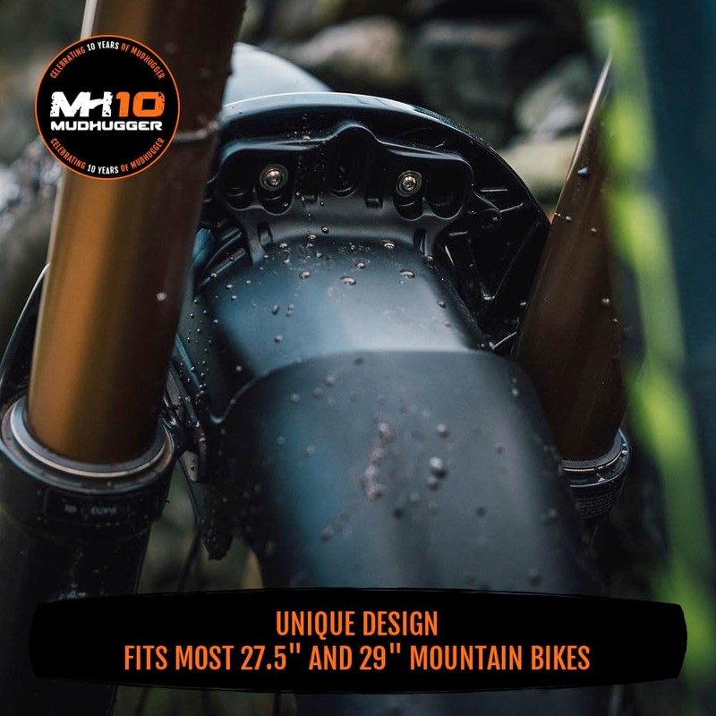 Mudhugger Fox Mountain Bike Mudguard - Shorty Evo Bolt-On Front