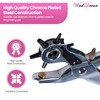 WedDecor Revolving Leather Hole Punch Plier Tool – 6 Sizes