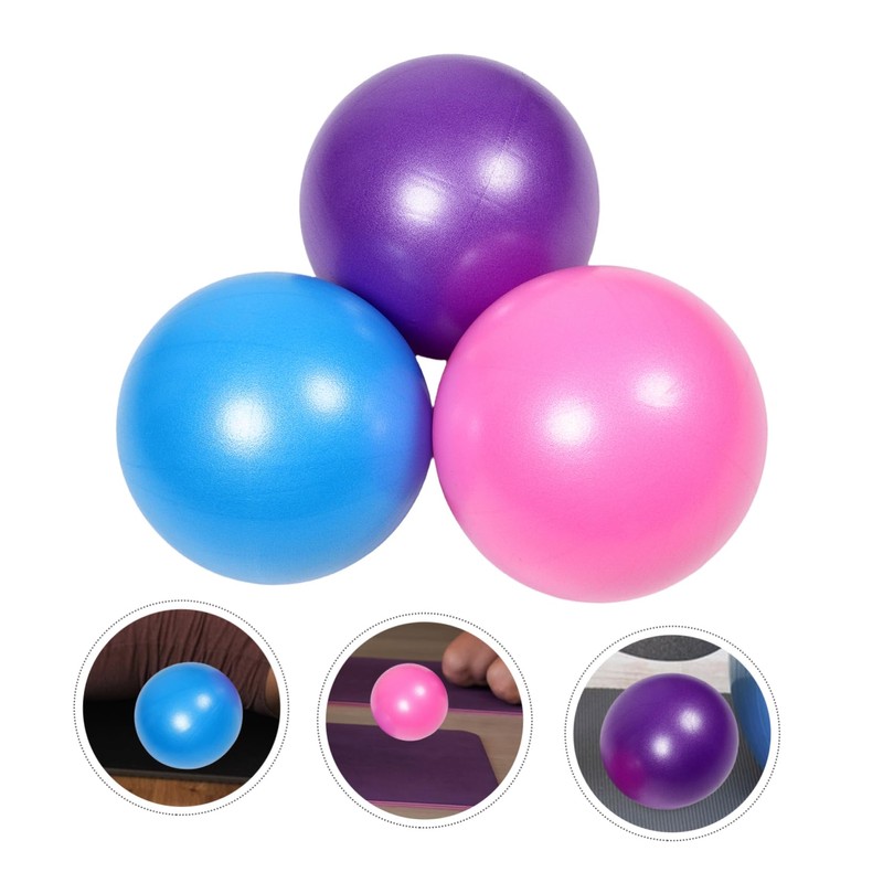 Totority Barre Ball Mini Exercise Ball Slip Surface Enhance Physical