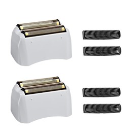 2 Packs Pro Shaver Replacement Foil and Cutters Compatible with Andis #17155 & #17150 Shaver Pro Foil (Gold)