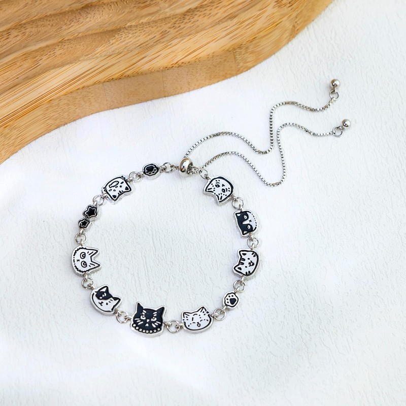 Cat Bracelets For Women Cat Lover Gifts For Women Cute