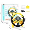 Children Steering Wheel Toy Simulation Driving Car Education Toy 360