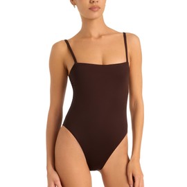 Vitamin A Women's Ecolux Jenna One Piece Swimsuit, Cocoa, X-Small