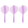 PATIKIL 3 Piece Integrated Dart Shaft and Flight Lightweight Dart