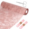 TOTSUN Table Runner Pink 30 cm x 20 m with