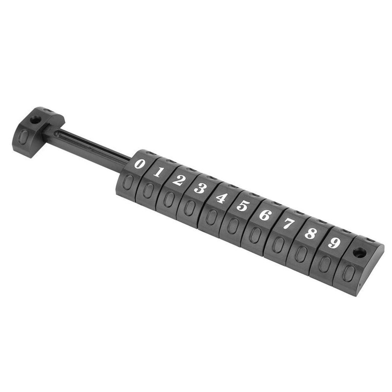 Demeras Table Football Score Counter 2pcs/set 10 Numbers Scoring Indicator(Black