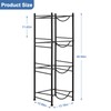 5 Gallon Water Bottle Jug Holder 4 Tier Heavy Duty
