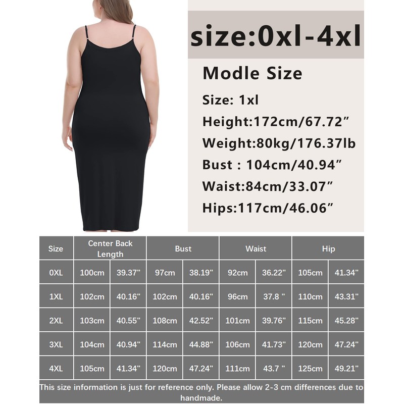 Vlazom Women's Plus Size Sexy Negligee with Adjustable Straps Women's
