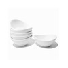 Holitika Soy Sauce Dish - Dipping Bowls Set, White Porcelain