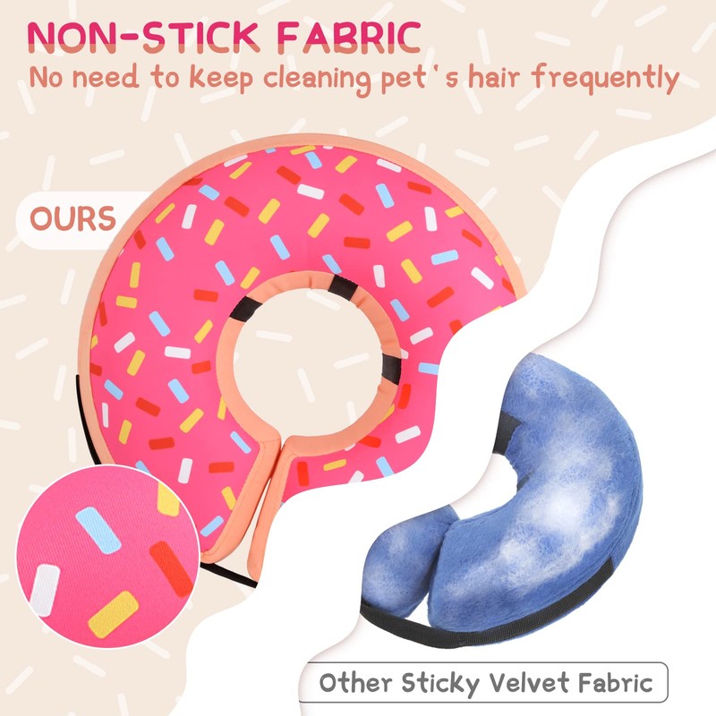 Supet Inflatable Dog Cone Collar Alternative after Surgery, Dog Neck