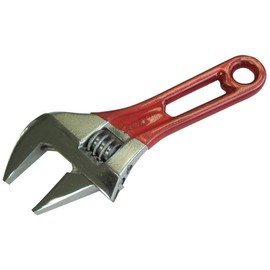 スーパーツール(SUPERTOOL) ワイドモンキショートタイプ(カラーグリップ付) レッド MWM24SR