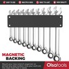 Olsa Tools Magnetic Wrench Holder Organizer (Green) | Fits SAE