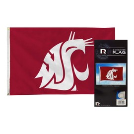 Washington State Cougars 3X5 Indoor Outdoor Banner Flag with grommets
