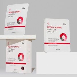 Isorb Meso Calming Ampoule Mask Redness Skin Soothing Moisturizing Intensive Care Cooling Mask Pack / 아이소브 메조 카밍 앰플마스크 홍조피부 진정 수분 보습 집중케어 쿨링 마스크팩