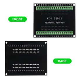 ESP32 Breakout Board GPIO 1 in 2 for ESP-32S 38PIN Terminal Screw Board Compatible with ESP32 ESP-WROOM-32 Microcontroller Development Board Pack of 3
