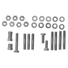 AAOK Parkerized OIL PUMP MOUNTING HARDWARE 1937 - 1948 Harley Flathead UL ULH Motors