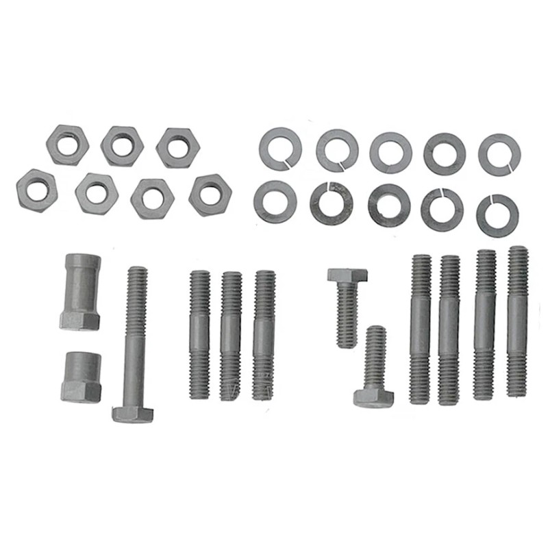 AAOK Parkerized OIL PUMP MOUNTING HARDWARE 1937 - 1948 Harley