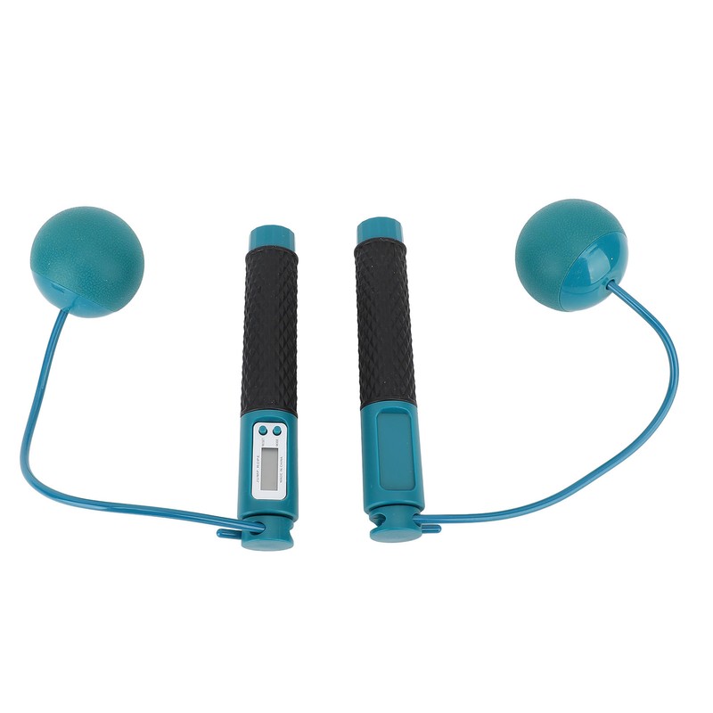 Cordless Jump Rope Weighted Accurate with Counter Ropeless Skipping Rope