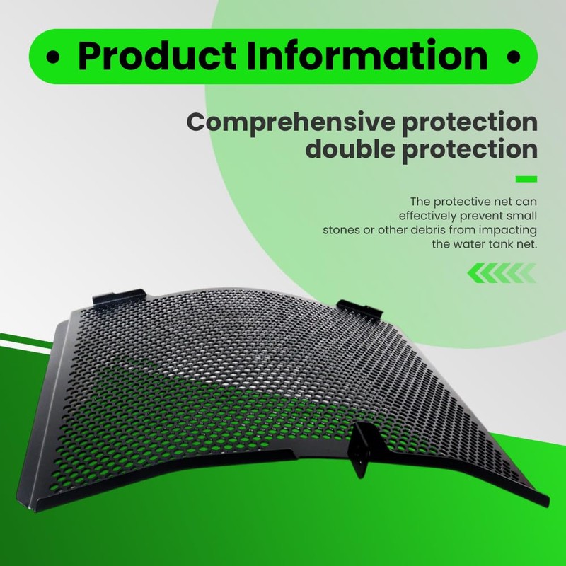 ONE.K.S Motorcycle Radiator Grille Guard Cover Protector for Kawasaki Ninja