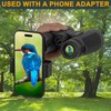 10x42 High Powered Compact Binoculars for Adults Kids - Low