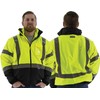 Majestic 75-1383/L High Visibility Yellow 8-in-1 Waterproof Jacket, Large