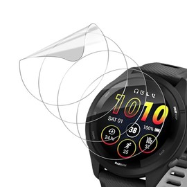 Holilo Pack of 4 Screen Protectors Compatible with Garmin Venu 3 TPU Film Screen Protector Full Cover Soft Edge Anti-Scratch Ultra Clear HD Bubble-Free Scratch-Resistant Screen Protector