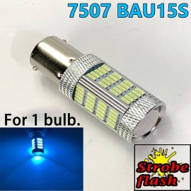 YAN Strobe Ice Blue 7507 BAU15S PY21W 92 LED Projector Bulb Front Signal Y1 JP USA N