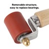 Silicone Seam Tester Bearing Design Ergonomic Detachable Smoothing Seam Roller