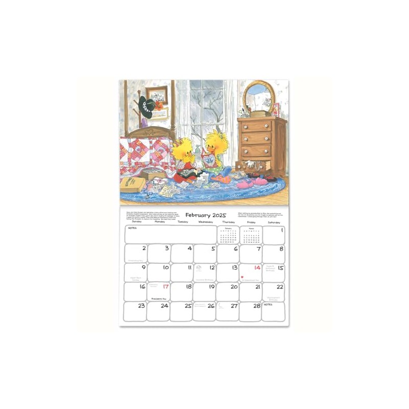 Suzy's Zoo - 2025 Appointment Wall Calendar (9x12)
