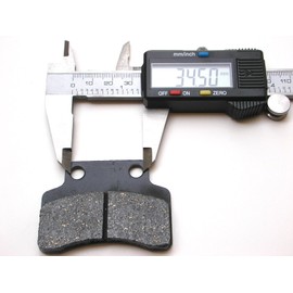 Brake Pads Front Brake Pads for Baotian BT49QT-12 / BT125T-12 Rebel Tanco Rocky Speed Ecobike Benzhou City Star Hyosung YY50QT Wind Epella AGM GMX Ering Red Wing Silver Fox Sprint Flex TECH TECH