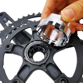 ALLTOO Hollowgram Crankset Spider Lockring Removal Tool KT012 LRT-3 FOR Cannondale FSA 3/8"