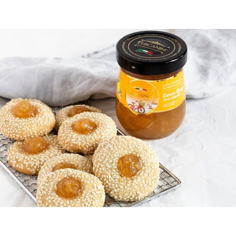 Tuscanini Premium Italian Apricot Preserves, 11.64 oz Jar, Spreadable Fruit