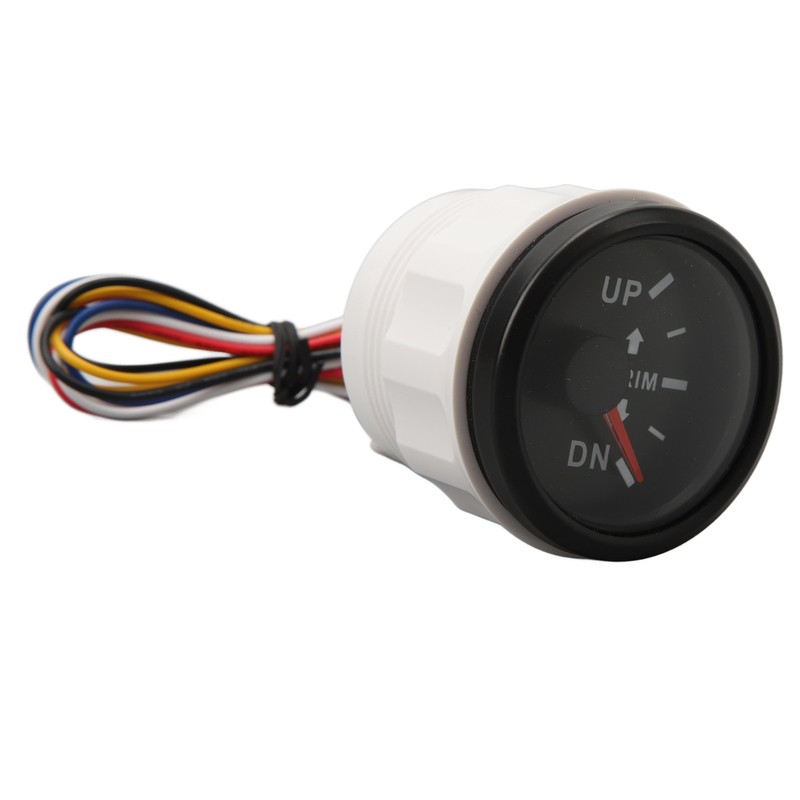 52MM Boat Trim Gauge Stainless Steel DC9 to 32V UP