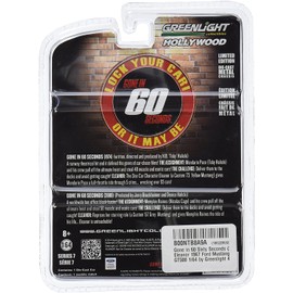Greenlight 44742 Gone in 60 Sixty Seconds (2000) “Eleanor” 1967 Ford Mustang Shelby GT500 1/64 Scale