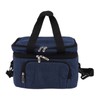 Collapsible Cooler Bag Oxford Cloth PEVA Leakproof Double Insulated Cooler