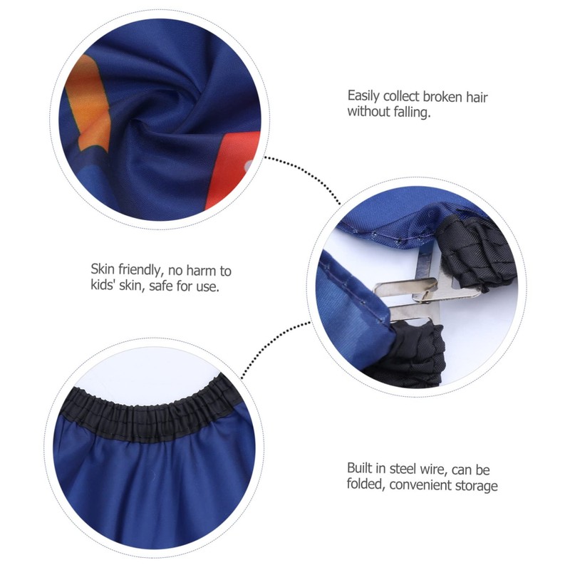 LALAFINA Professional Barber Styling Salon Cloak Kids Haircut Cape Hair