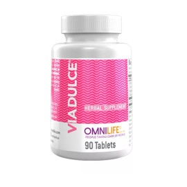 Herbal Supplement Via Dulce Bottle with 90 tablets~ Control Azucar En Sangre Tras Consumit Aliment