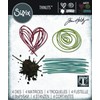 Sizzix Thinlits Die Set 660222, Scribbles & Splat by Tim