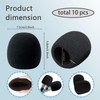 Fatiya Thickened Universal Microphone Covers, Reusable Foam Microphone Covers, Microphone
