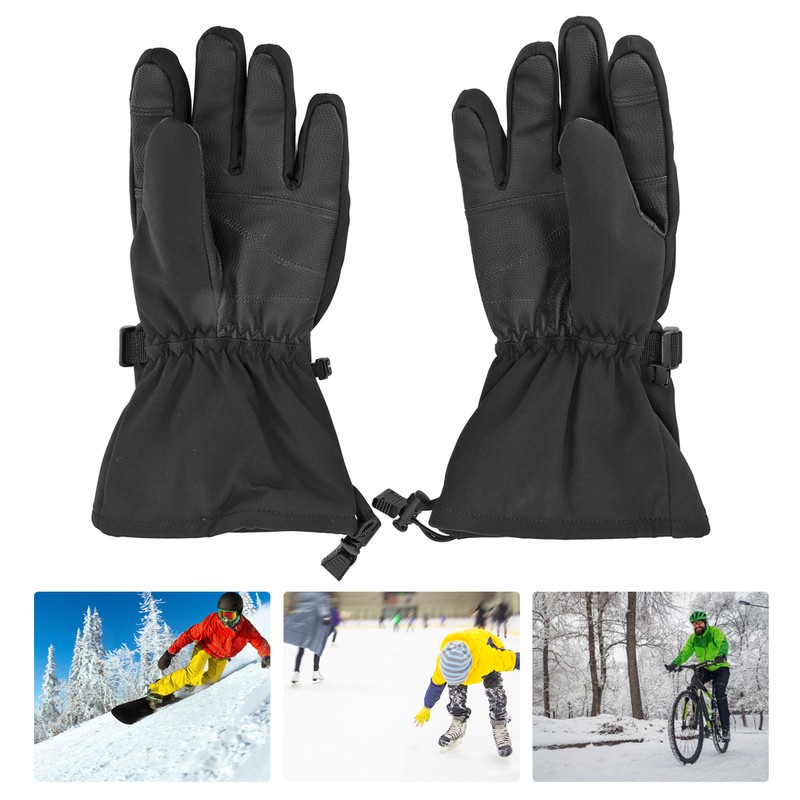 Touch Screen Heated Gloves Washable Electric Heater Gloves for Outdoor