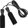 Cuerda de saltar de alambre de acero ajustable con doble