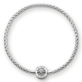 Thomas Sabo KA0001-001-12 Bracelet for Karma Beads, Silver, silver colours