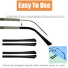 UPIONIC Replacement Glasses End Tips, Anti-Slip Silicone Ear Sock Pieces