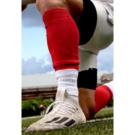 TEMPEST Five-Toe Socks with Grip - Non-Slip, American Football, Basketball, Rugby, Baseball, Futsal, Footbed Support, white
