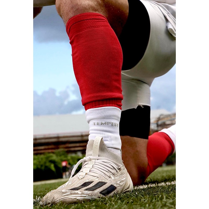 TEMPEST Five-Toe Socks with Grip - Non-Slip, American Football, Basketball,