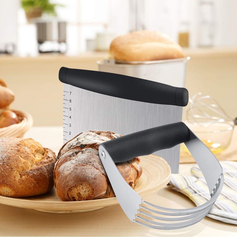 Dough Blender - Stainless Steel Pastry Cutter Set, Blender +