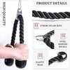 Anjing Tricep Push Pull Down Rope for Multi Gym Cable